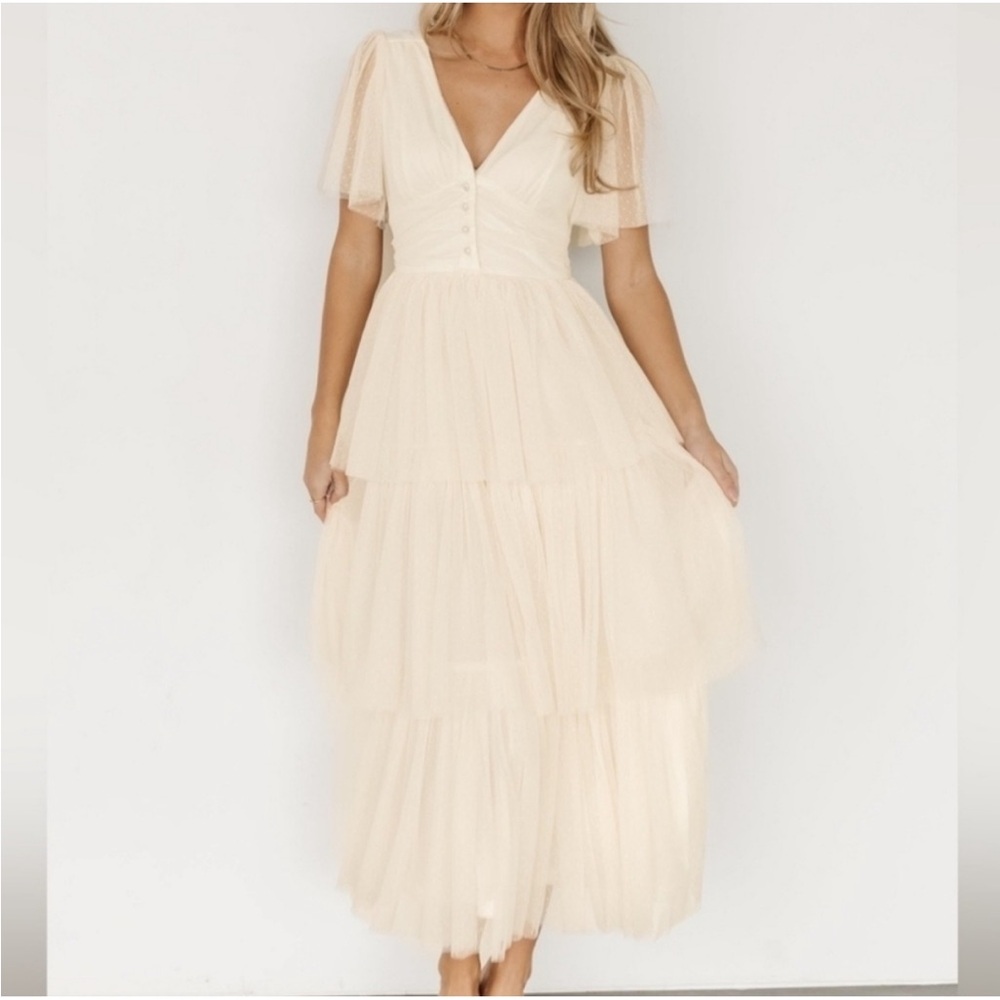 NWT- Baltic Born Starlet Tiered Maxi